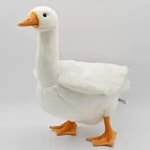 white goose stuffed animal