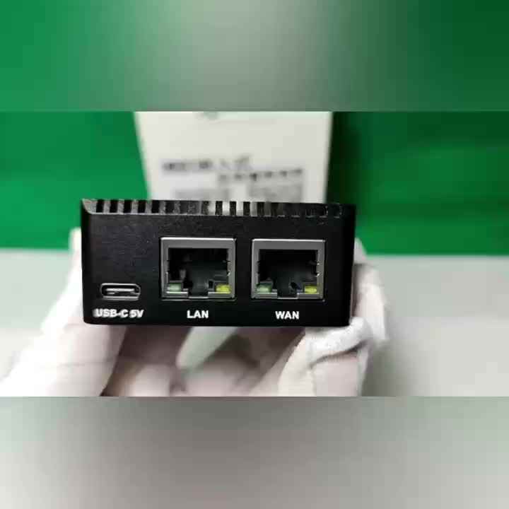 Raspberry Pi - Mini Router NanoPi R2S Open Source Dual-Gbps Ethernet Ports RK3328 SoC Built-in Eng... (COLOR: GOLD) was listed for 1,754.00 on 4 Nov at 02:19 by szulou in China (ID:657012167