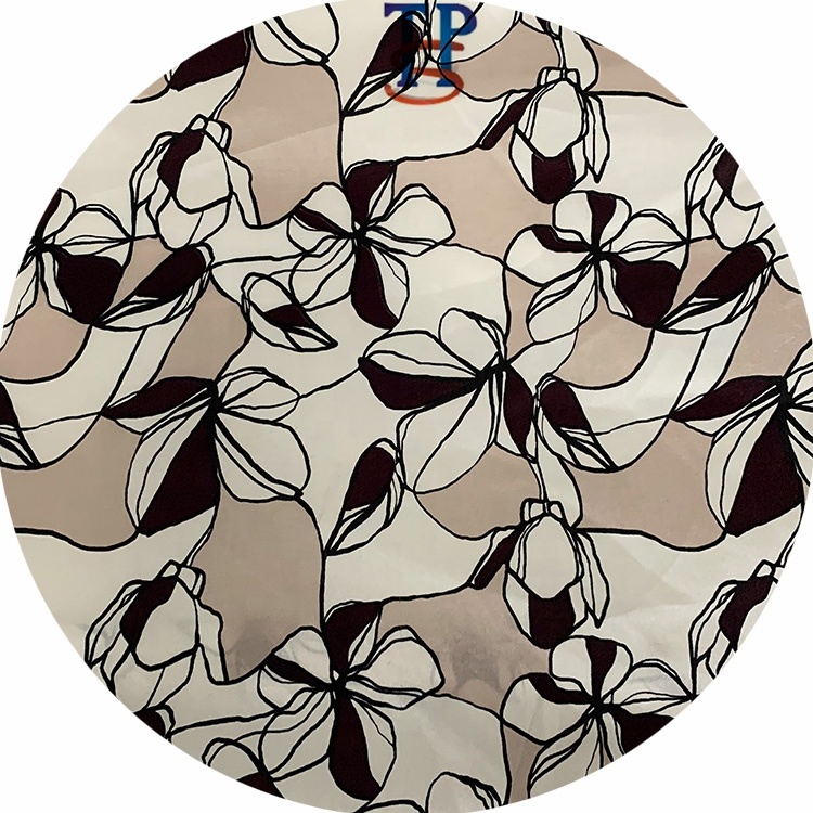 Шармёз, текстурный принт, 100% чистая шелковая ткань, шелковый атлас для верхней одежды