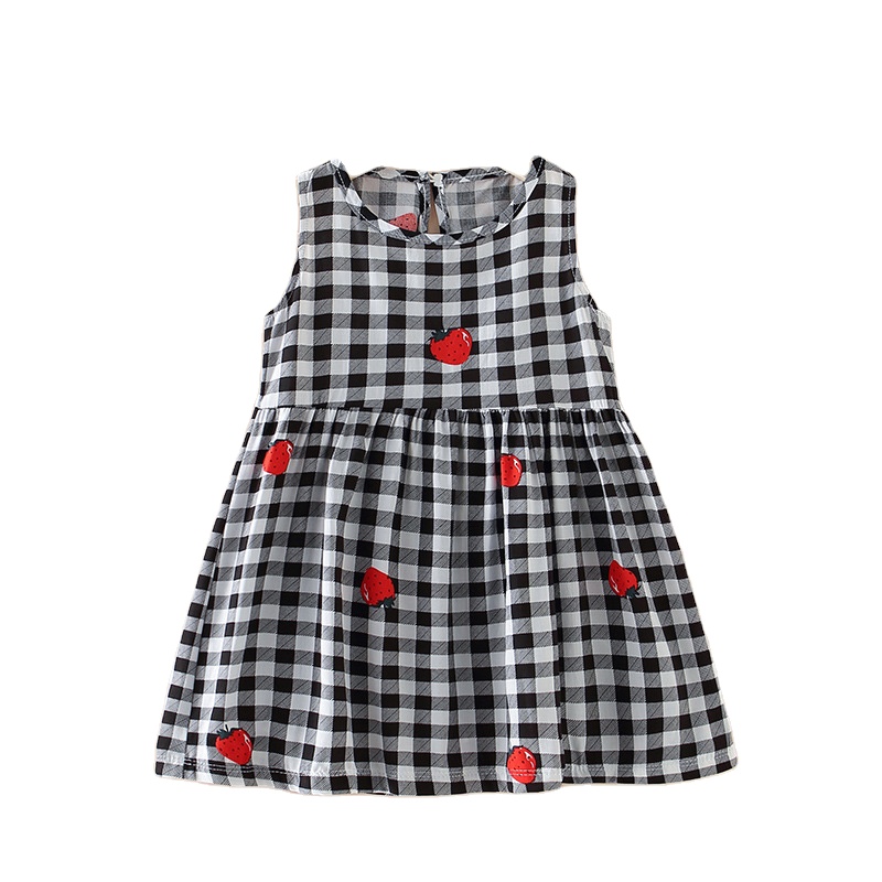 Сарафан принцессы, хлопковое шелковое платье для девочек, летнее платье, новый стиль