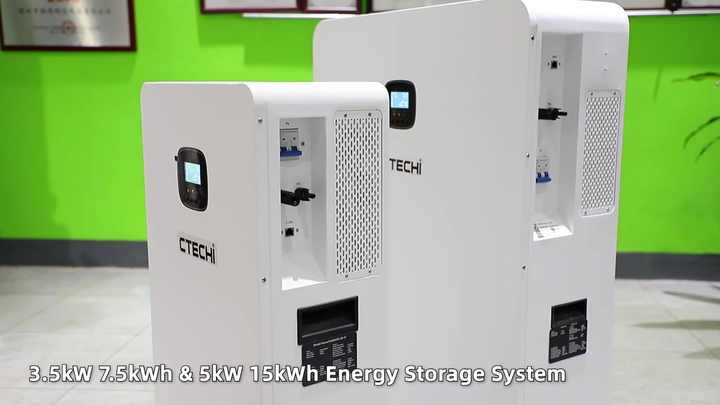 5kW Complete Hybrid off Grid Home Solar Power Energy Storage System Kit ...