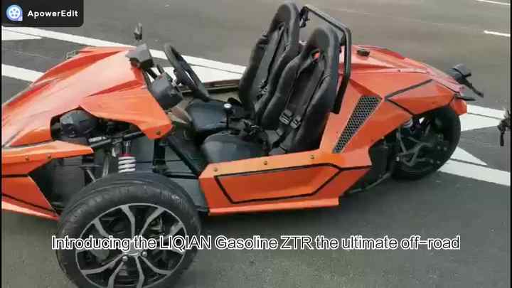 稀少 トリーズ TRIZ Technology for Innovation ZTR Trike RC Roadster 350CC T Rex - Fun & Power in One