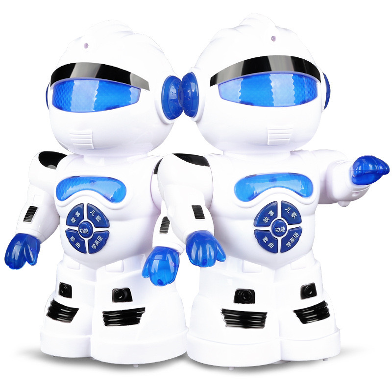 2021 игрушки-роботы с дистанционным управлением для раннего образования для детей с подсветкой и музыкой