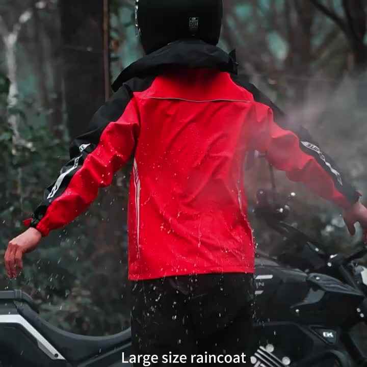 Waterproof Breathable Raincoat Set For Women Tpu Motorcycle
