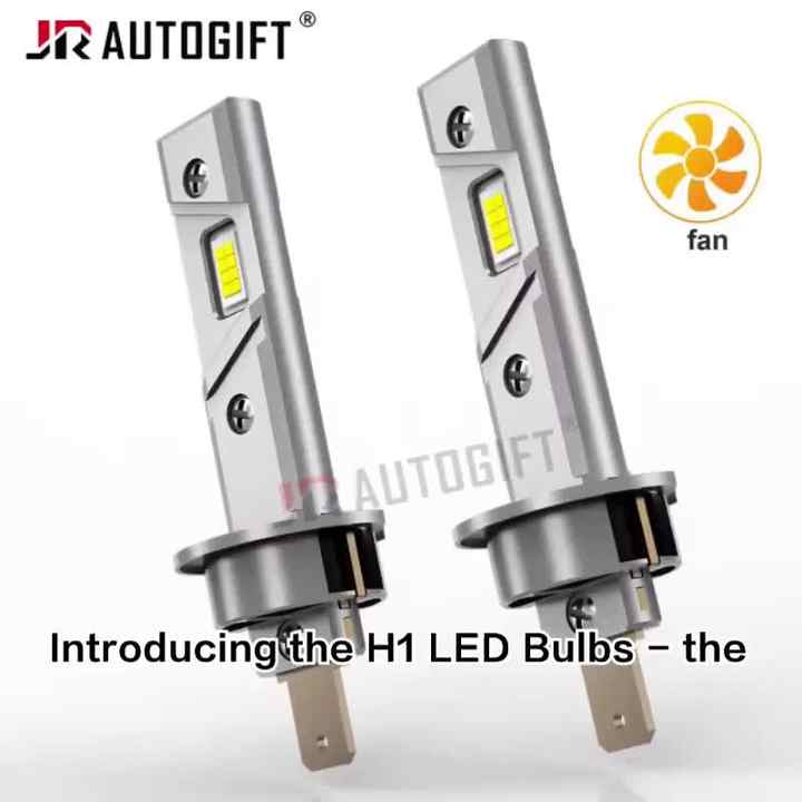 H1 LED Car Bulbs High Power H1 Light Wireless Fog Light With Cooling ...