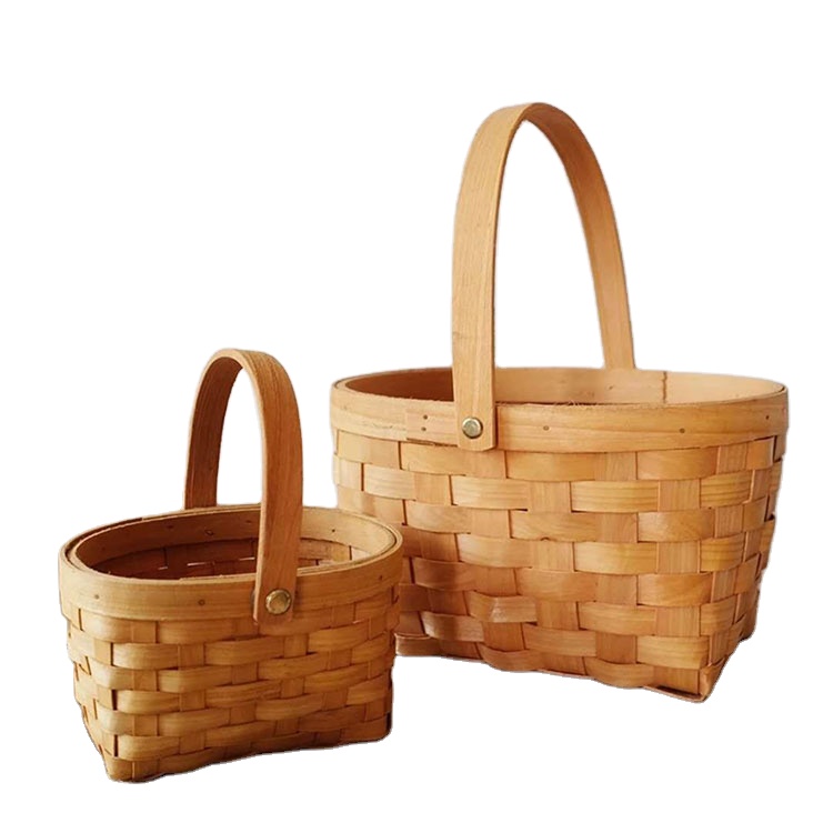 wooden picnic basket toy