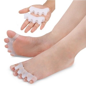 Silicone Toes Straightener Treat Hallux Valgus Bunions Hammer Gel Toe Separators