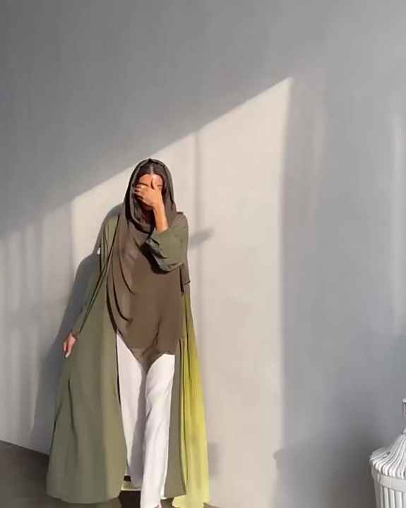 Elegant High Quality Arabian Muslim Women's Abaya Linen Prayer Dress with  Anti-Static Long Skirt Traditional Islamic Clothing