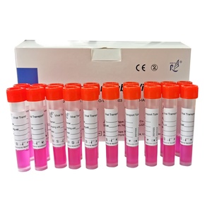 Rongye Disposable Virus sample tube with flocking swab manufacturer