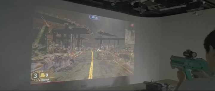 プロジェクター 射撃ゲーム アミューズメント機器プロジェクターレーザー射撃ゲーム射影銃システム
