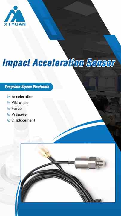 Vibration-Filtered IEPE Shock Piezoelectric Acceleration Sensor, 1mV/g ...