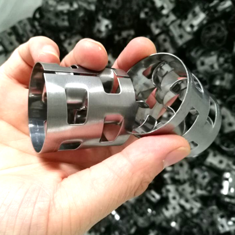 Random Packing Pall Ring With High Flux Low Pressure Drop And Resistance