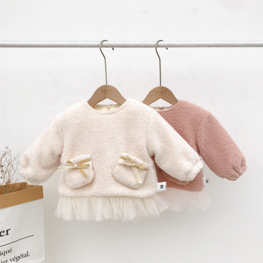 ChengXi для новорожденных нечеткая Толстовка Зима маленьких мальчиков обувь девочек Утепленная зимняя