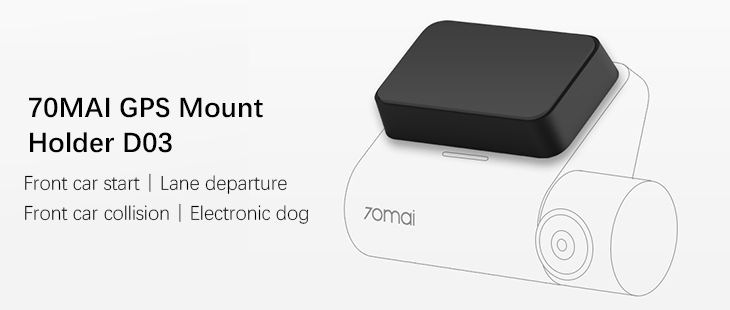 Global Xiaomi Youpin 70 Mai D03 GPS Module for 70 mai Dash Cam GPS ADAS function Video Recording