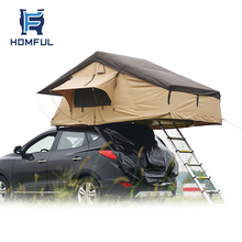 HOMFUL Outdoor Road Trip Car Tent Extension Camping SUV Roof Top Tent with mosquito net