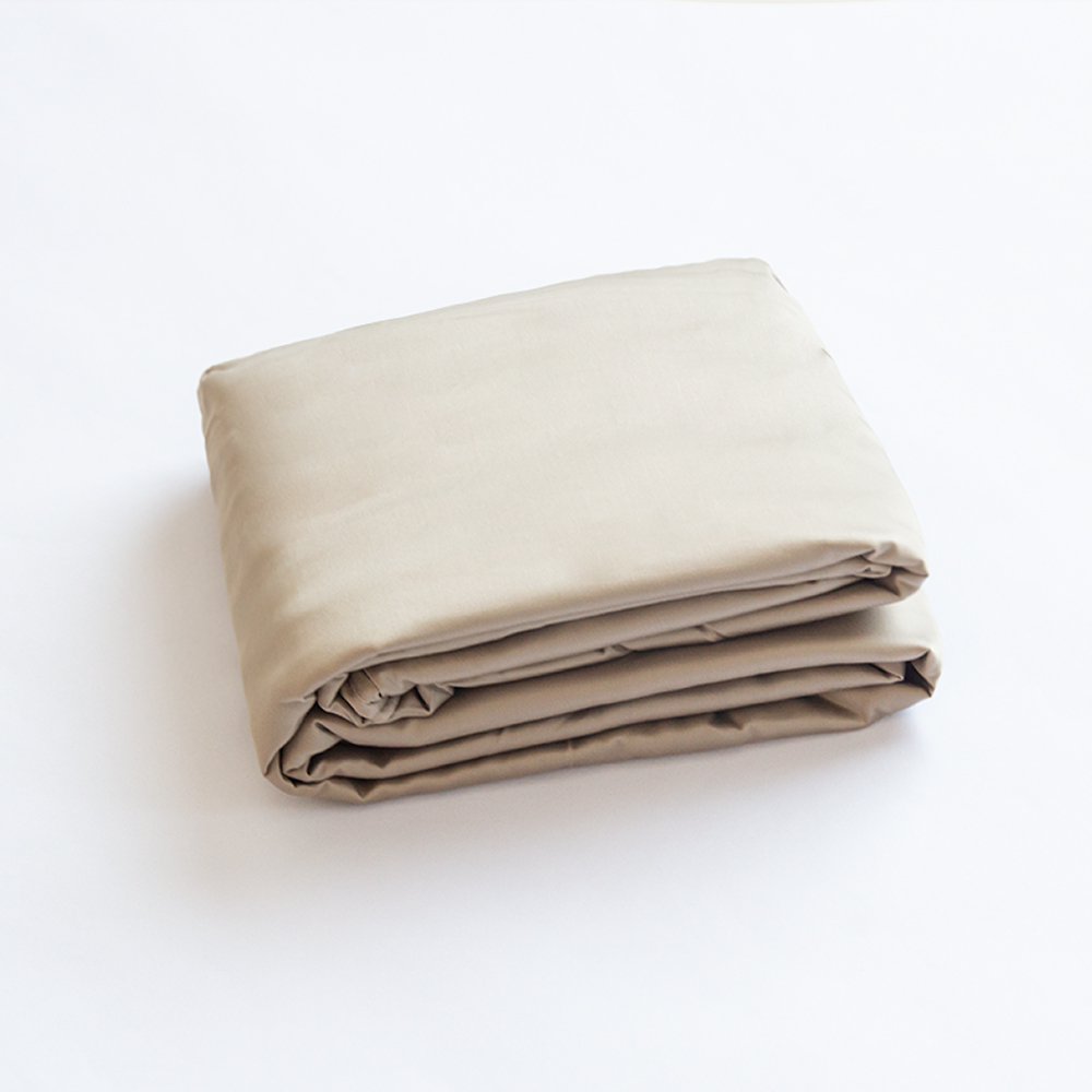 Роскошный Воздухопроницаемый гипоаллергенный Комплект постельного белья Amazon из золотого бамбукового волокна и льна, с охлаждением, пододеяльник