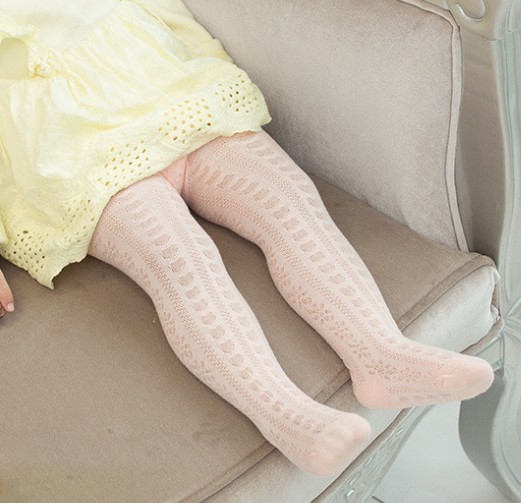 Dragon Honor Baby Girls Uniform Knee High Socks Toddlers Tube Ruffle Combed Cotton Stockings