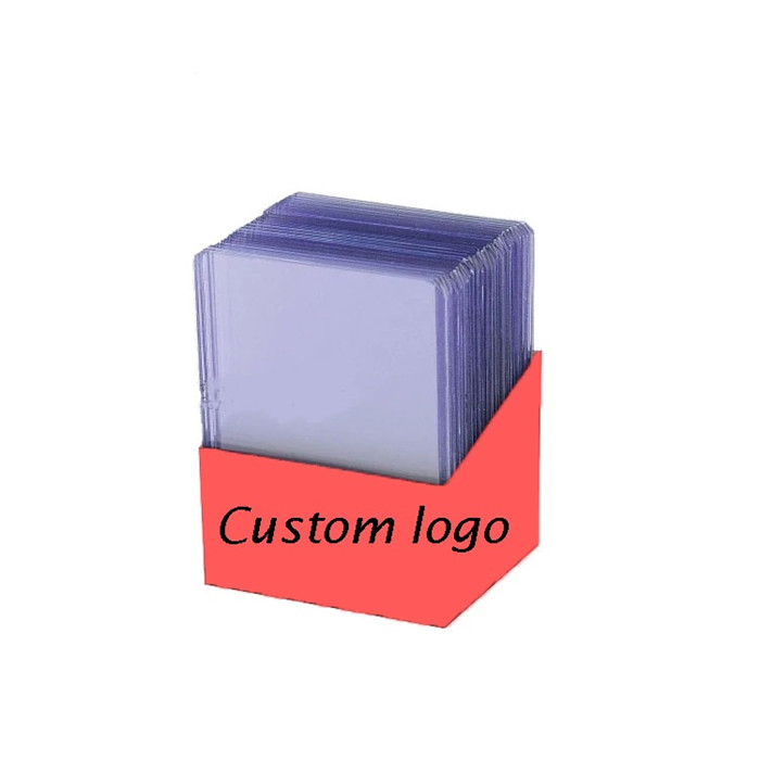 Новая акция, толщина 0,1 мм, матовые пвх Защитные чехлы для торговых карт, роскошный держатель для карт, поставщик из Китая