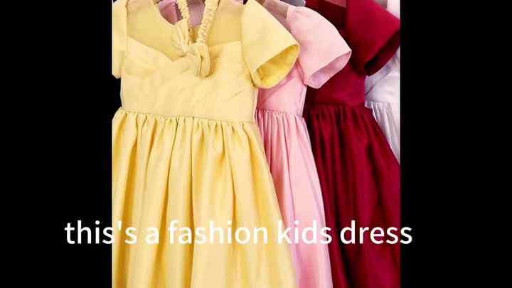 Meiqiai Red Infant Flower Girl Birthday Party Dress Flower Girl Dress Satin  Dress for Baby Girl Baptism With Headband L2061XZ