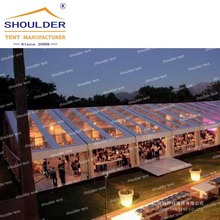 Waterproof big large outdoor event clear roof transparent marquee party wedding tent
