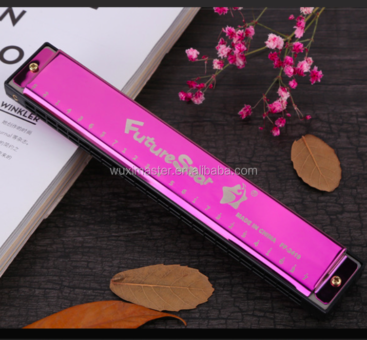 Harmonica 24 Holes Tunes Harmonica D'orgue à Bouche Clé De Bo