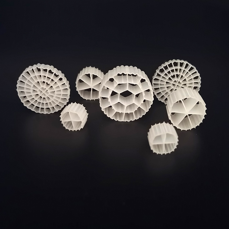 Biocell Filter Media, MBBR Settling Packing, Koi Pond Filter Media Wastewater Treatment 10 Year Virgin PE 1m3 95-150 Kg/ 5