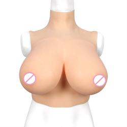 New Inventions in china All Cup Half Body Artificial Silicone Fake Breast for Men