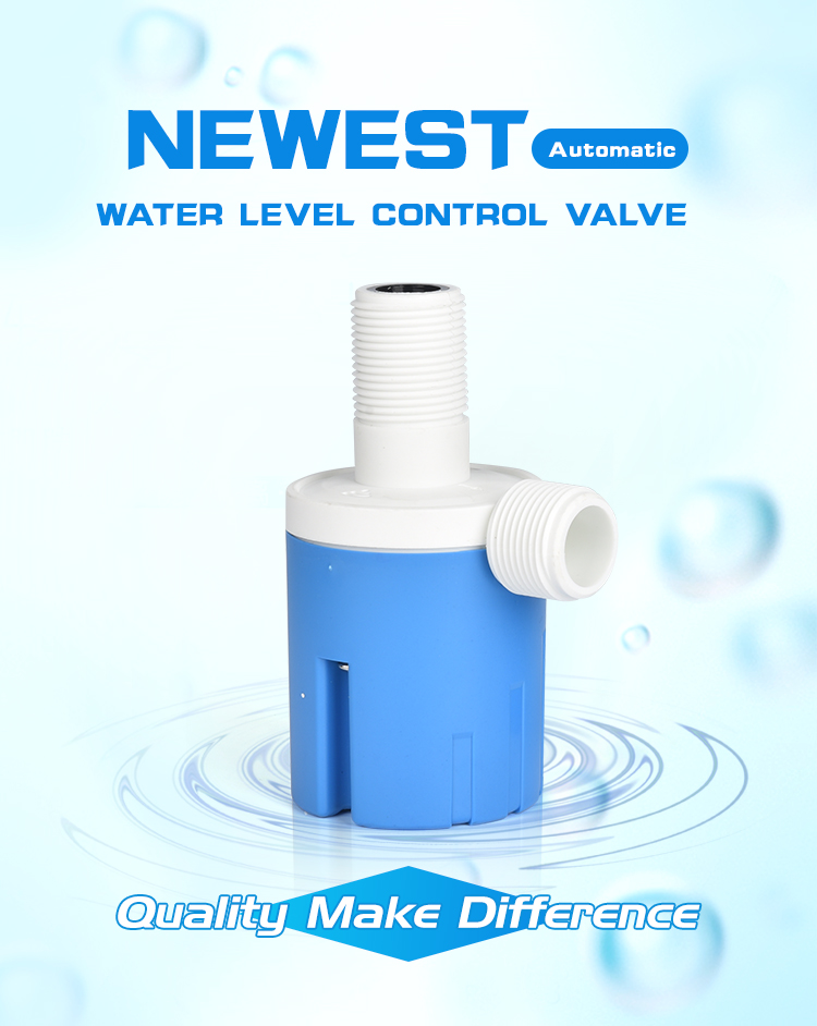 JUNY 3/4'' hydroponic valve water level control valve fish pond filter laguna float valve