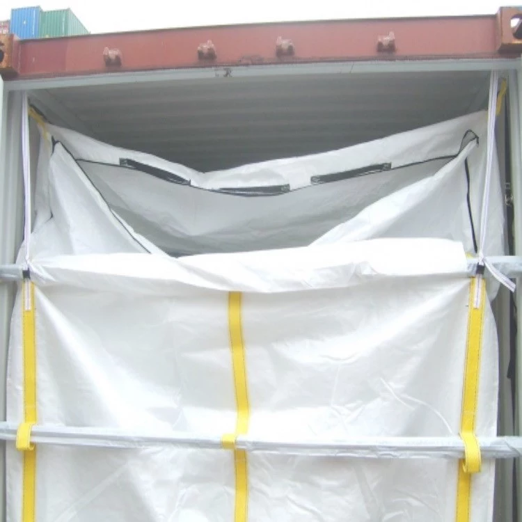 Dry Bulk Container Liner Bags Fibc Big Bags For 20' Shipping Container, Sea Transporting Container Liner