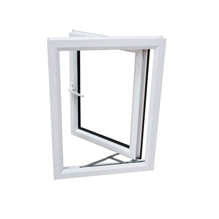 New Design UPVC Double Glazed Windows PVC Doors