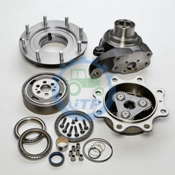 Complete 4WD Front Hub Assembly With Swivel Housing Fits John Deere Case CNH Massey Feruson Ford