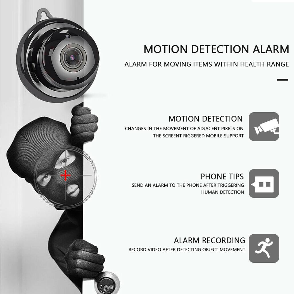 Sunivision HD 1080P Portable Small WiFi WLAN IP Security Camera Hidden Spy Camera Mini Camera