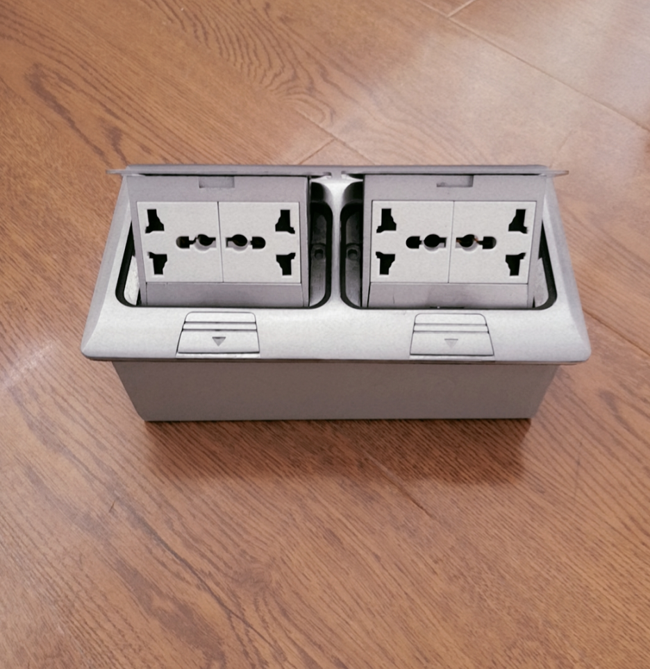 为沙特阿拉伯和 bhr,阿联酋/bs 风格铝合金弹出地板插座热卖地板插座