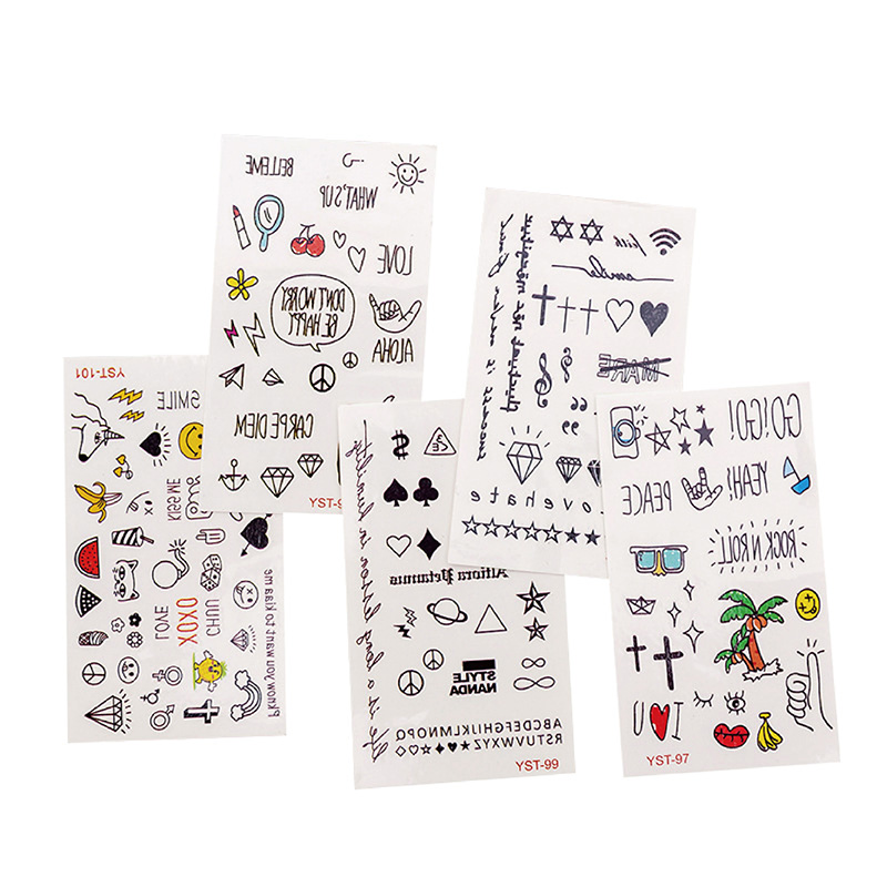 3D художественные водонепроницаемые временные тату-наклейки, наклейки для детских татуировок на заказ
