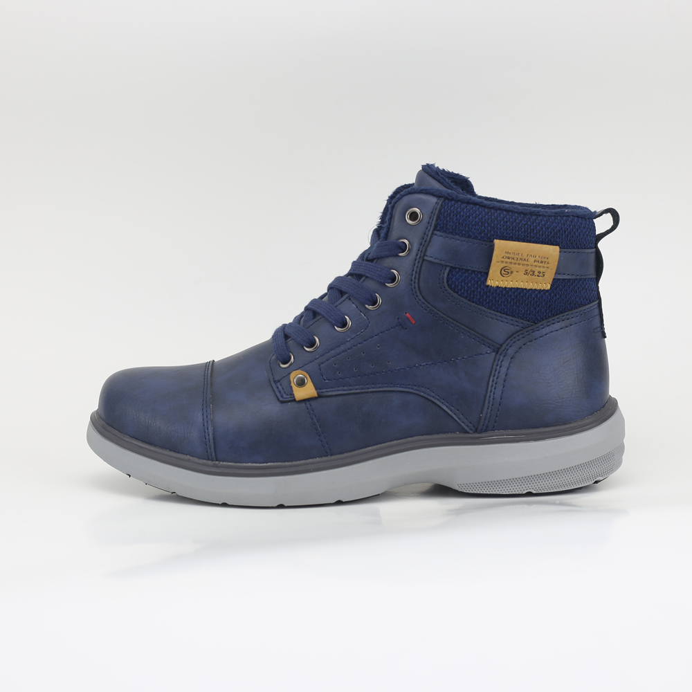 Модная водонепроницаемая кожаная походная обувь для мужчин