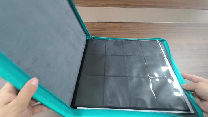 Torson Custom Sleeve Card Binder 12-Pocket 480+ Card Games Collect Zipper PU for Single Sleeve Cards-Yugioh TCG Micas Torson Custom Sleeve Card Binder 12-Pocket 480+ Card Games Collect Zipper PU for Single Sleeve Cards-Yugioh TCG Micas