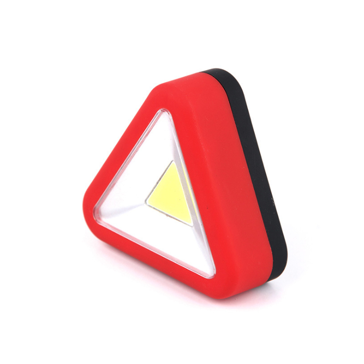 3W 140 Lumens COB Emergency Hazard Warning Light Triangle White Red Flashing