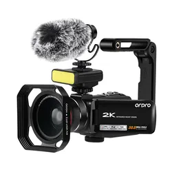 Z63 Digital 2K FHD Microphone Mini Led Light Camco