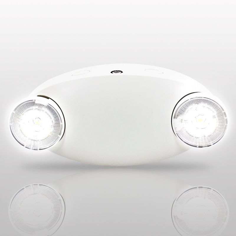 Low Price Two Head With Battery Ni-CD 3.6V Acrylic Led Twin Spot Rechargeable Emergency Led Ceiling Light Emergency Light Mini