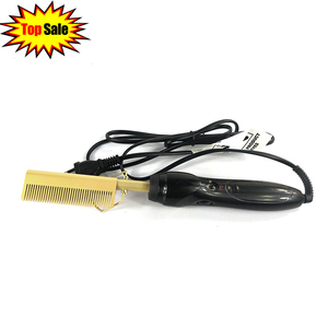 Amazon Beauty & Personal Care Hair High Heat Straightener Pressing Electric Hot Comb Wholesale