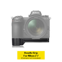 Meike Z7/Z6 metal Camera Grip L-Shape Bracket Quick Release Plate for Nikon Z7/Z6 Cameras.