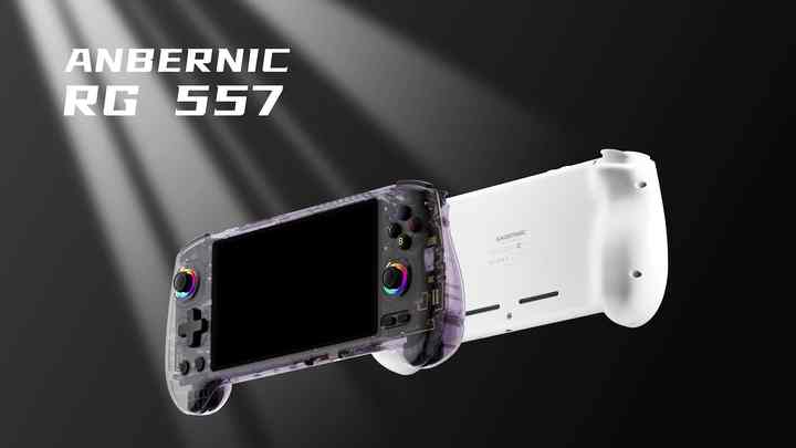 ANBERNIC RG 557 Android Handheld Game Console with 5.48