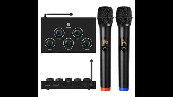 Microphone Karaoke Mixer Professional Wireless Microphone Wireless - Main Image