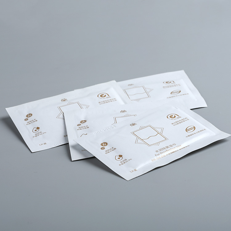 individually packaged for hand face disinfection use wet wipe wet tissue single packed wipes