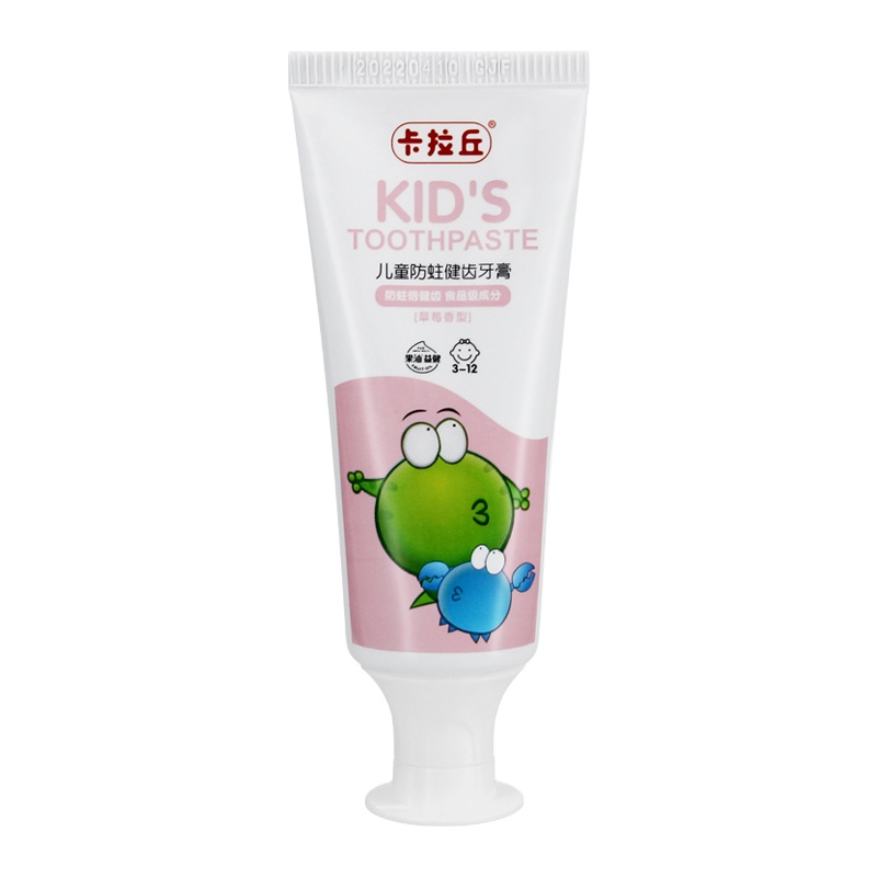 Оптовая продажа безопасности Клубничная зубная паста детской _ продукты