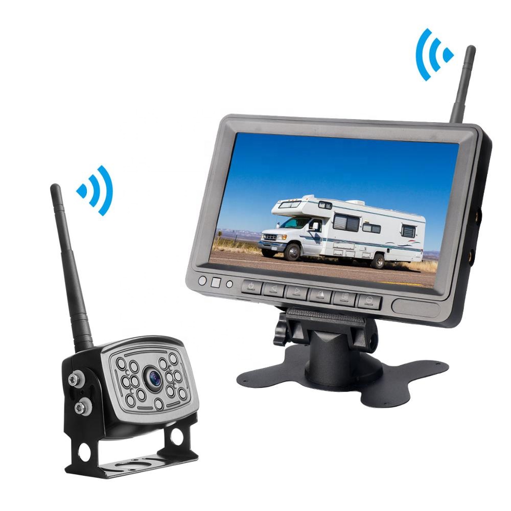 Cámara de video 10m 4-Pin Cable de alimentación de aviación Backup para el Kit de visión trasera coche camión
