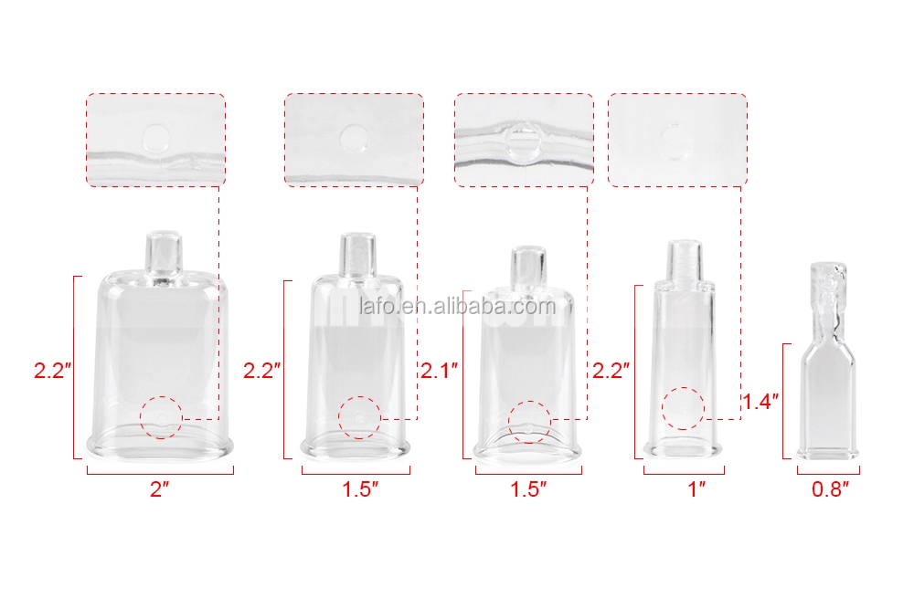 Hot sale products butt lifting vacuum therapy 32 cups/Vacuum Suction Cup Therapy/Breast Enhancement Buttocks Enlargement