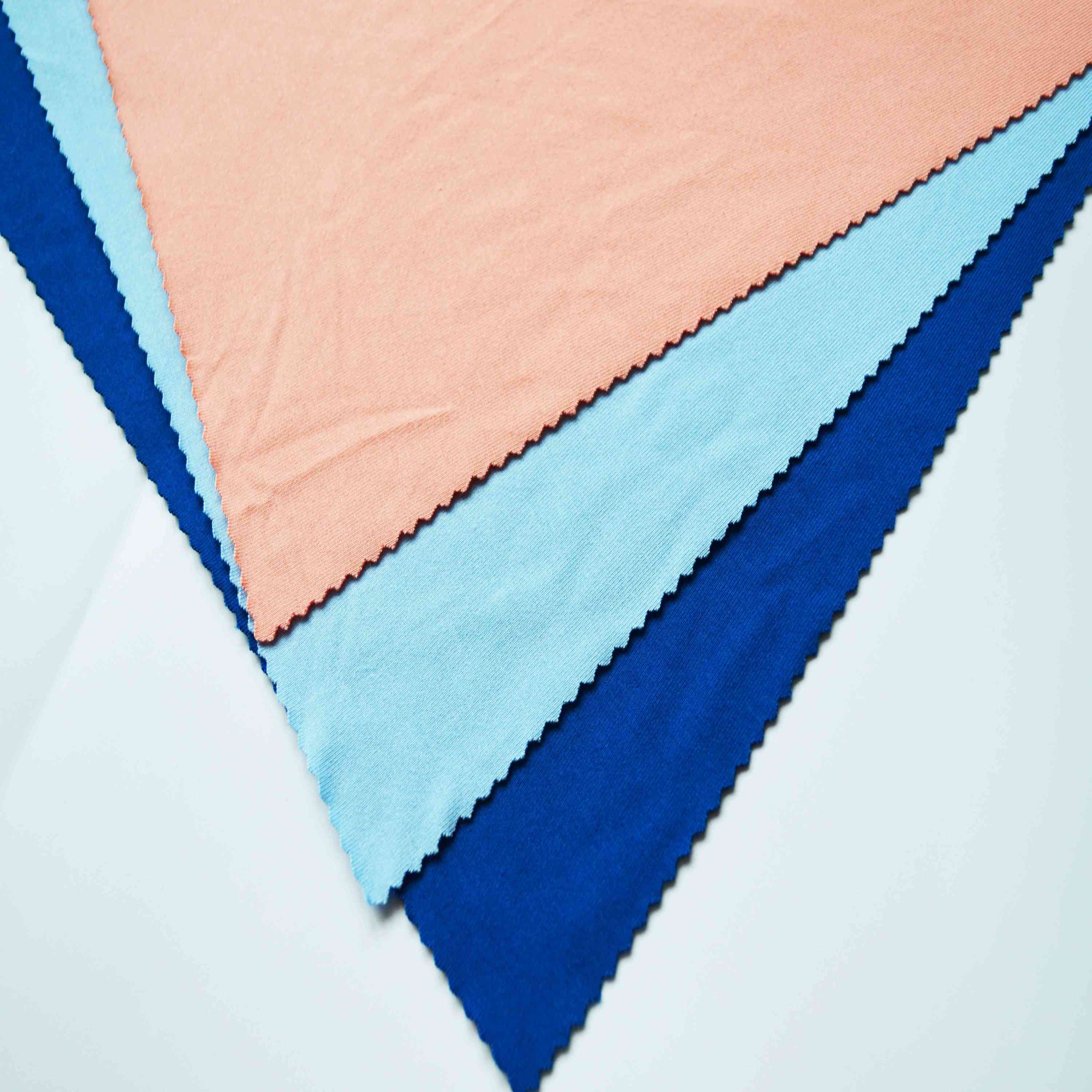 93% bamboo 7% spandex high quality single jersey fabric