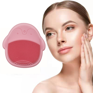 Electric Vibration Massaging Deep Makeup Cleansing Brush Sonic Facial Cleaner