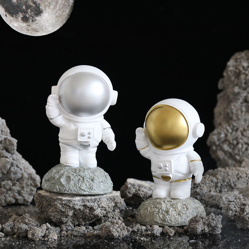 Mini Astronaut Doll - Handmade Space Model Decoration